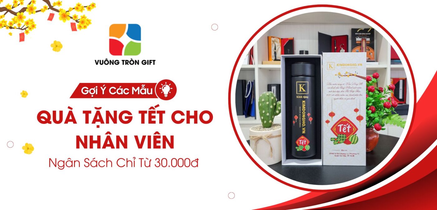 gợi ý các mẫu quà tặng tết cho nhân viên in logo công ty giá rẻ